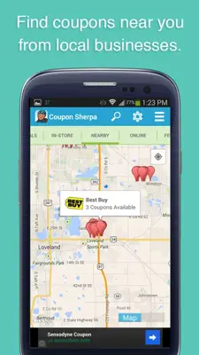 Coupon Sherpa android App screenshot 3